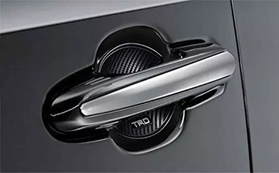 Защита дверных ручек TRD Черный Комплект из 2 шт. RAV4 MXAA52 MXAA54 AXAH52 AXAH54 19/4~ чёрный