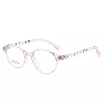 Защита глаз Онлайн-уроки Защита от синего света Ультралегкая оправа Удобные очки Детские очки розовый