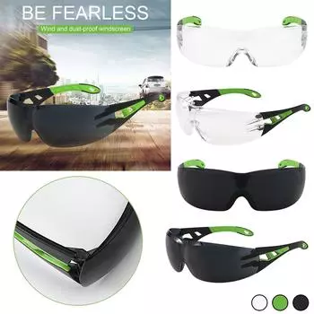 Защита глаз, защитные противотуманные очки и очки для мужчин и женщин One Size чёрный