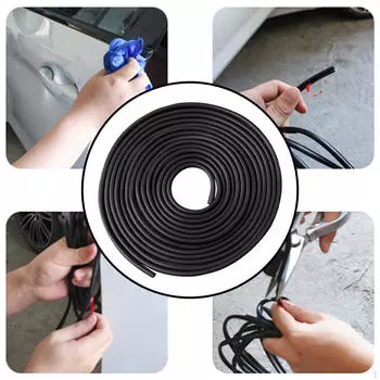 Защита края двери автомобиля 32,8 фута, внешние аксессуары, универсальная резина с царапинами для чёрный