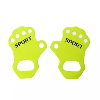 Защита ладоней. Ручки для тяжелой атлетики. Предотвращают слипание перчаток для тяжелой атлетики. Защита ладоней. Прочные противоизносные ручки для ладоней. M чёрный