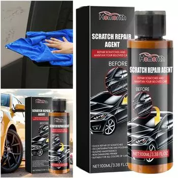 Защита лакокрасочного покрытия автомобиля Полировка Портативный автополироль Восстановитель краски Автомобильный воск для ухода за автомобилем
