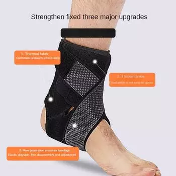 Защита лодыжки, защита лодыжки, защитная повязка для лодыжки для женщин, профилактика растяжения лодыжки, фиксированная повязка для ног, теплая защита голой лодыжки для мужчин