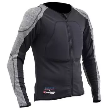 Защита мотоцикла Daytona SAS-TEC для внутренней одежды, стандарт CE, рекомендовано JMCA, мгновенное отверждение, устойчивость к порезам (HPPE)/Ткань стрейч HBP-018 Серый L Размер 18