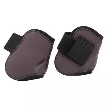 Защита ног лошади ПУ эластичная утолщенная защита ног от препятствий для суставов передней части лошади и коричневый