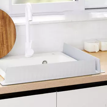 Защита от брызг воды для кухонной мойки, белый