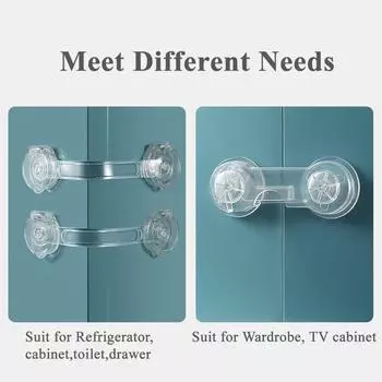 Защита от детей, дверной замок для детей, пластиковые товары для детской безопасности, замок для ящиков холодильника