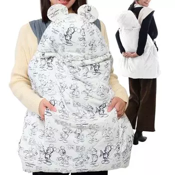 Защита от холода для малышей Disney Mickey совместима с переноской-переноской Piggyback, защитой от холода для воды, белая, накидка, коляска, для верховой езды, репеллент, чехол, белый