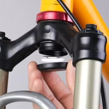 Защита от кражи, крепления для велосипеда, используемые на передней вилке, держатель для велосипеда, скрытый чехол, крышка для гарнитуры для велосипеда, чехол для Apple Airtag