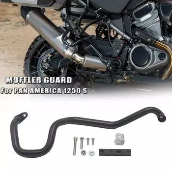 Защита от падения, защитный щиток выхлопной трубы для мотоцикла Pan America 1250 ADV, защитный брус выхлопной трубы