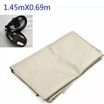 Защита от радиации/проводящая/RFID/экранирование сигнала/блокирующая ЭМП ткань рулон 1 м экранирующая ткань RFID мягкая проводящая CHINA