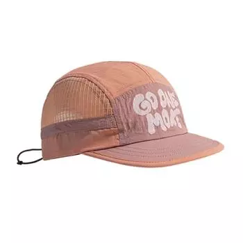 Защита от солнца Быстросохнущая бейсболка Ретро 5-панельная сетчатая кепка для бега Спорт на открытом воздухе