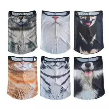 Защита от солнца и ультрафиолета, Защитное покрытие для лица для женщин, Защитное покрытие для лица от солнца, солнцезащитный экран, полное покрытие, солнцезащитная вуаль, дышащая ткань из животных