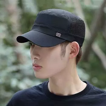 Защита от солнца, уличная шляпа от солнца, сетчатая ажурная летняя бейсболка, мужская кепка для рыбалки, женская/мужская хаки