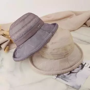 Защита от солнца, защита от ультрафиолета, солнцезащитная шляпа, рыбацкая шляпа, винтажная женская панама, уличный козырек, мягкие, легкие и дышащие панамы синий