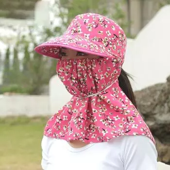 Защита от ультрафиолета, солнцезащитная шляпа, дышащая, для охоты, для защиты лица и шеи, для отдыха на природе, для рыбалки, для женщин