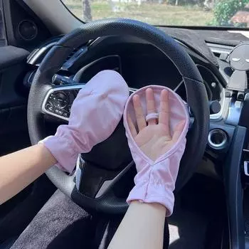 Защита от ультрафиолета, солнцезащитные перчатки, дышащие, тонкие, женские перчатки, перчатки для спорта на открытом воздухе