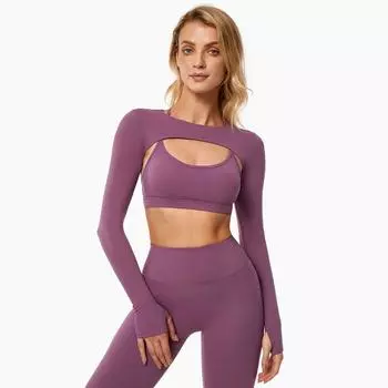 Защита от ультрафиолетового излучения Солнцезащитный крем Рукава Однотонные длинные рукава Шаль-накидка Устойчивая к ультрафиолетовому излучению Шаль для верховой езды светло-фиолетовый