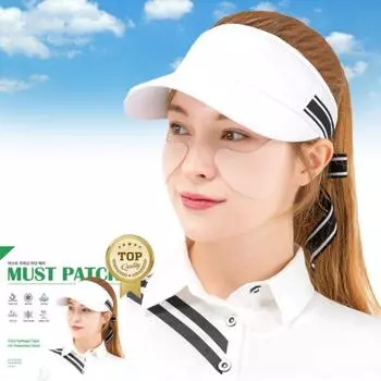 Защита от ультрафиолетового излучения Спортивный гольф Защита от солнца для лица Солнцезащитный пластырь Пластырь против веснушек