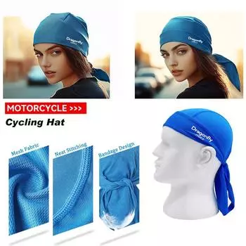 Защита от влаги в жаркую погоду Бандана с дышащей сеткой Воздушный поток Интенсивные поездки Аксессуары для мотоциклов Контроль пота чёрный
