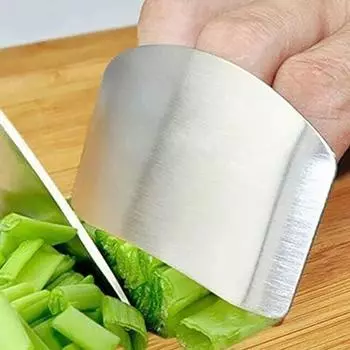 Защита пальцев из нержавеющей стали, безопасная овощерезка, инструмент для защиты рук, кухонный инструмент для защиты пальцев, кухонный гаджет