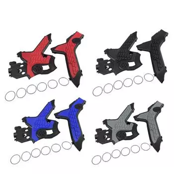 Защита рамы мотоцикла Боковая защита обтекателя Премиум запасные части Аксессуары Заменяет Легко устанавливаемую боковую защитную крышку красный