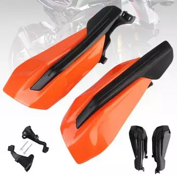 Защита рук для мотоцикла Dirt Bike Handguards Сменные защитные щитки для руля Мотоциклетные защитные щитки для рук Защитный щиток для XC EXC XC-W EXC-F 150-500 Black