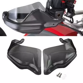 Защита рук, защита лобового стекла для BMW R 1200 GS ADV R1200GS LC R1250GS GSA F800GS Adventure S1000XR F750GS серый