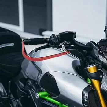 Защита тормоза руля мотоцикла 2 шт. Защита руля сцепления тормоза мотоцикла алюминиевый сплав защита рычага мотоцикла чёрный