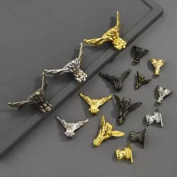 Защита углов и краев, защита ног с четырех сторон, фурнитура Cornerite, защитные уголки для деревянных ящиков для вина 3.6*2cm