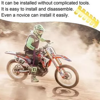 Защита выхлопной трубы мотоцикла Гибкая выхлопная труба мотоцикла Противоожоговый листовой металл Теплозащитный экран двигателя мотоцикла Тепло от выхлопных газов красный