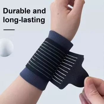 Защита запястья, амортизирующий спортивный браслет для тренажерного зала, фитнеса, браслет, дышащий регулируемый спортивный браслет для мужчин и женщин бежевый