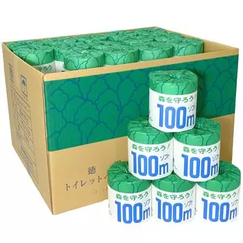 защитить отдельный туалет 60 коммерческих двойных проданных в Maki Paper Давайте лес! бумага, обернутая, 100м, штук, использование, без запаха,