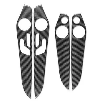 Защитите и улучшите свой автомобиль с помощью внутренней дверной панели из углеродного волокна для Benz C Class W205 GLC X253 15 20 CHINA