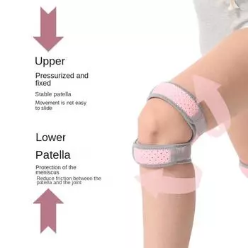 Защитите коленный пояс. Мужчины и женщины должны иметь защитное снаряжение для бега и фитнеса. M