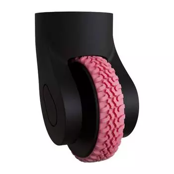 Защитите колеса вашего чемодана от царапин с помощью разноцветных протекторов. Сохраните состояние колес вашего багажа. розовый