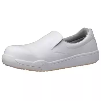 Защитите пальцы ног 5 защитная рабочая обувь с высоким сцеплением сертифицированная JSAA профессиональная обувь для нормальной работы широкий носок PHS600 белый см [Midori Anzen] противоскользящая белый