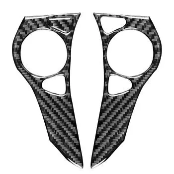 Защитите свой автомобиль и добавьте стиля с помощью накладки на кнопки рулевого колеса из углеродного волокна для Honda Civic 9-го поколения Coupe/Sedan CHINA