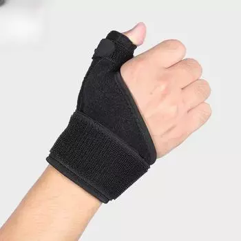 Защитная эластичная лента для защиты сухожилий с регулируемой эластичностью для помощи в восстановлении большого пальца после травмы. Защита запястья