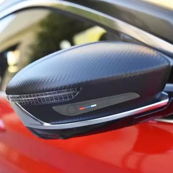 Защитная боковая кромка двери автомобиля, бампер, зеркало заднего вида, полоса для предотвращения столкновений, 2 шт./компл., наклейка с царапинами white