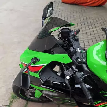 Защитная деталь для лобового стекла мотоцикла, простая установка, профессиональная чёрный