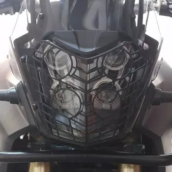 Защитная фара для мотоцикла с прозрачной линзой, защитная фара для Yamaha Tenere700 TENERE 700 чёрный