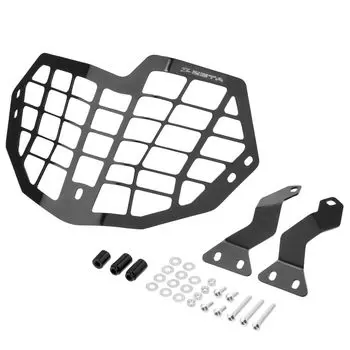 Защитная фара ZETA RACING из нержавеющей стали, сетчатый дизайн, защита от веток, защита линз от поломки, вождение по лесу и дороге, Dirtfreak F4063
