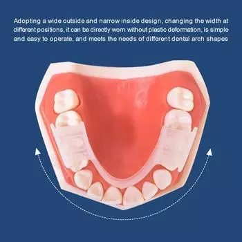 Защитная капа для зубов от скрежетания зубами 2 шт./кор., резиновая защитная капа для полости рта на ночь, защита для скрежетания зубами 2Pcs