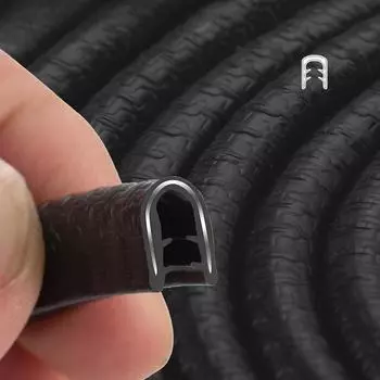 Защитная кромка двери автомобиля, универсальные защитные полосы для автомобильной двери, универсальные автомобильные двери, уплотнитель капота багажника, герметизирующая лента