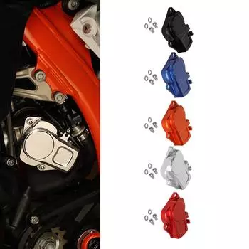 Защитная крышка электромагнитных клапанов карбюратора для модификации мотоцикла EXC250/300, алюминиевая крышка красный
