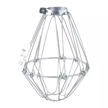 Защитная крышка для лампочки ELPA (металл) Освещение Лампочка DIY Лампочка до 200 Вт Складной стальной Тип для E26 KG-2