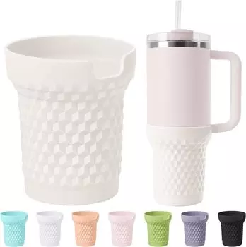 Защитная крышка для нижней части бутылки с водой, силиконовая защитная крышка для нижней части чашки, держатель для стакана Stanley объемом 40 унций