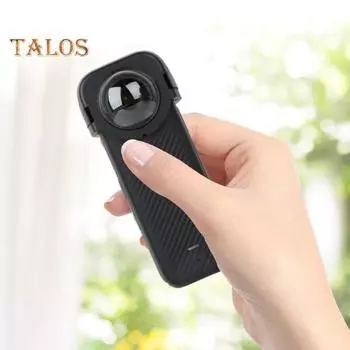 Защитная крышка для объектива с защитой от царапин, высокая прочность, ударопрочность, простая установка, крышка объектива для экшн-камеры Insta360 X4 чёрный