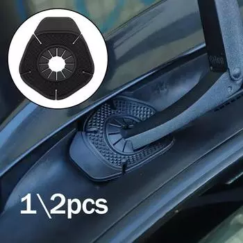 Защитная крышка для отверстия стеклоочистителя лобового стекла автомобиля, силиконовая, пылезащитная, нижняя крышка для предотвращения попадания мусора, универсальные автомобильные аксессуары